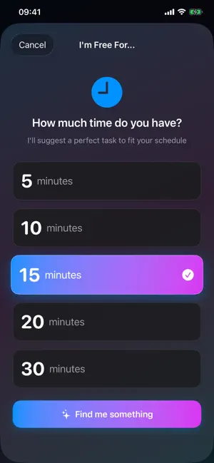Momentik: Micro Goal AI-Coach screenshot 4