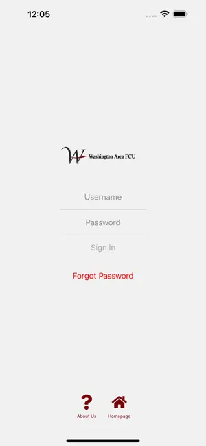 Washington Area FCU Mobile screenshot 1