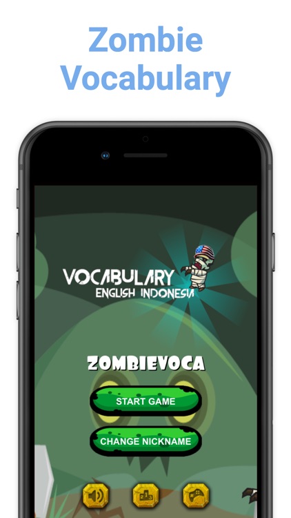 Zombie Vocabulary Indonesia