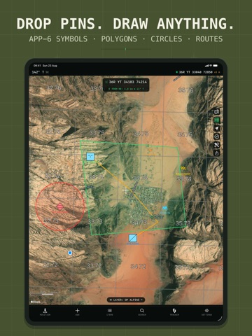 Alpine Quest - Tactical GPS iPad screenshot 2