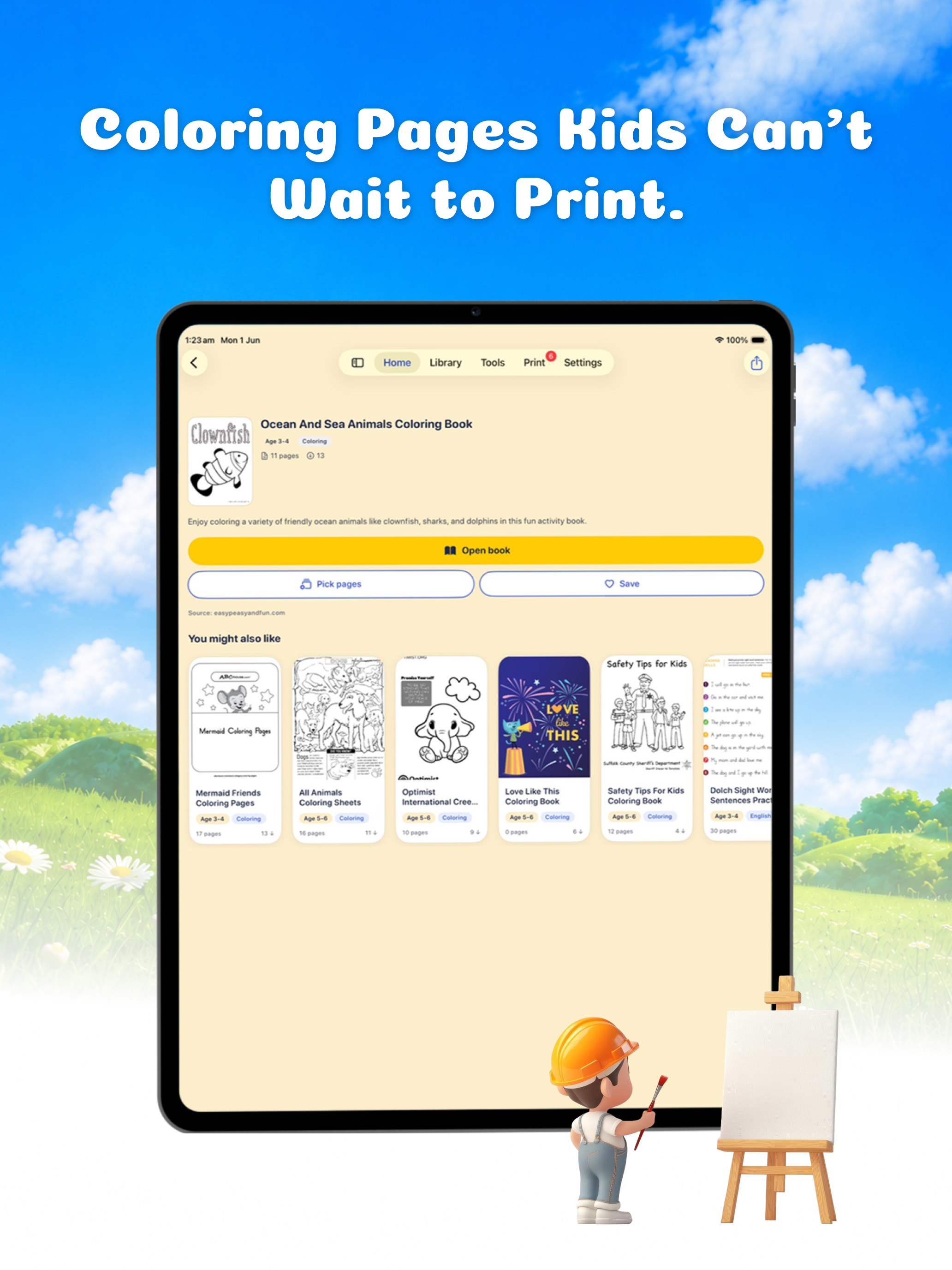 TinyClimbs: Worksheet Maker screenshot 7