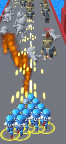Last Stickman : Zombies War iPhone screenshot