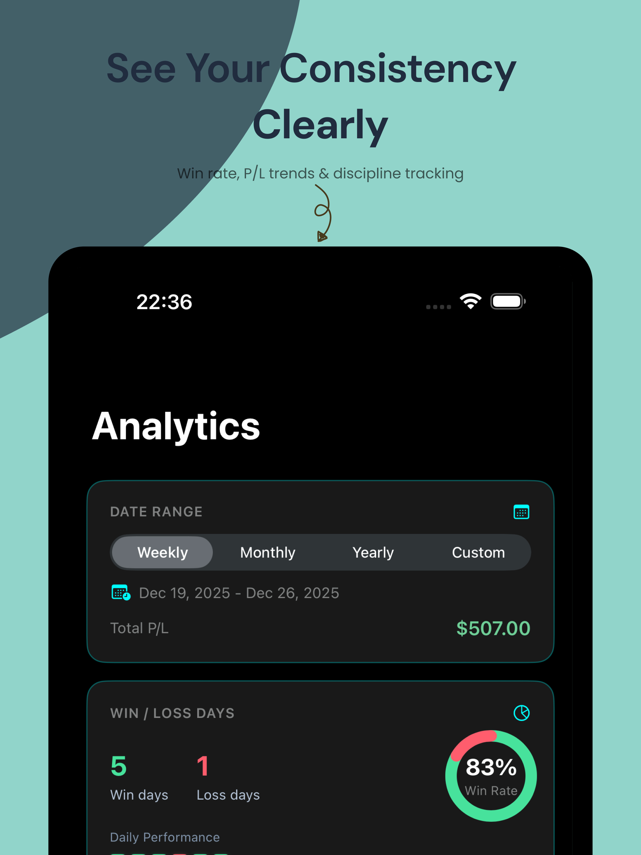 VeriPip: Trade Journal Goals screenshot 9