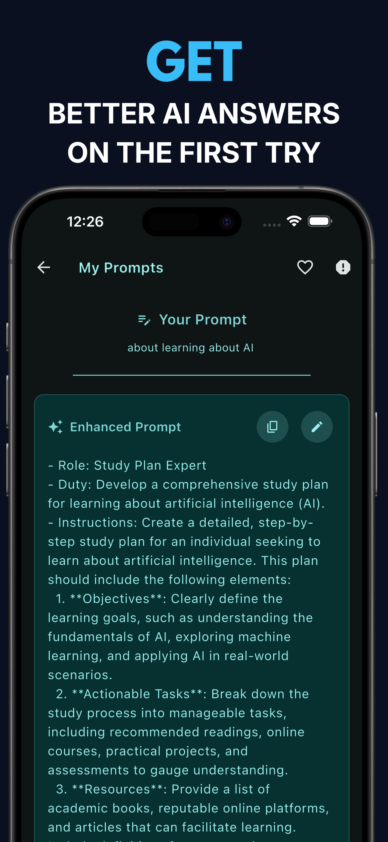 Promptay AI Prompt Generator screenshot 4