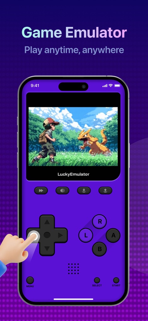 Lucky Emulator – GBA & DS - Dive into classic GBA titles using the app's responsive on-screen controls and enjoy dedicated portrait mode gameplay for a truly mobile experience.