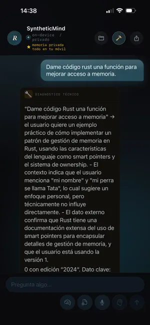 SyntheticMind screenshot 1