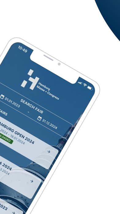Hamburg Messe und Congress Screenshot