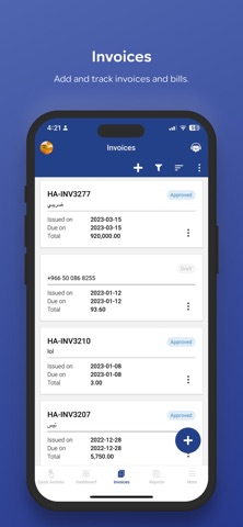 Qoyod - Accounting & Invoicing iPhone screenshot