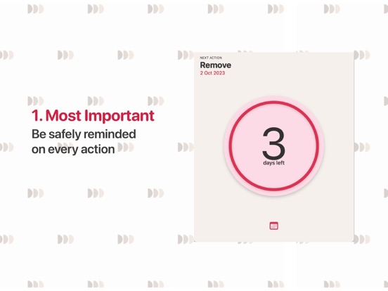 Screenshot #4 pour Contraceptive Ring Reminder +