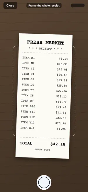 AI Receipt Scanner: Expenses screenshot 3