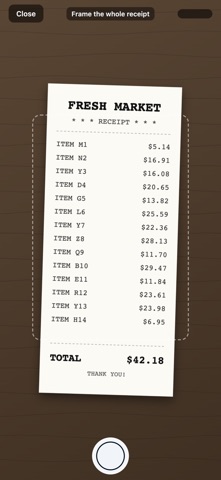 AI Receipt Scanner: Expenses Screenshot 3 of 4