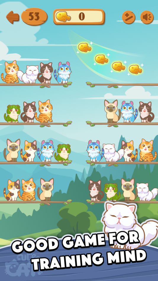 #3. Cat Puzzle Sort (iOS) By: mei lien lin