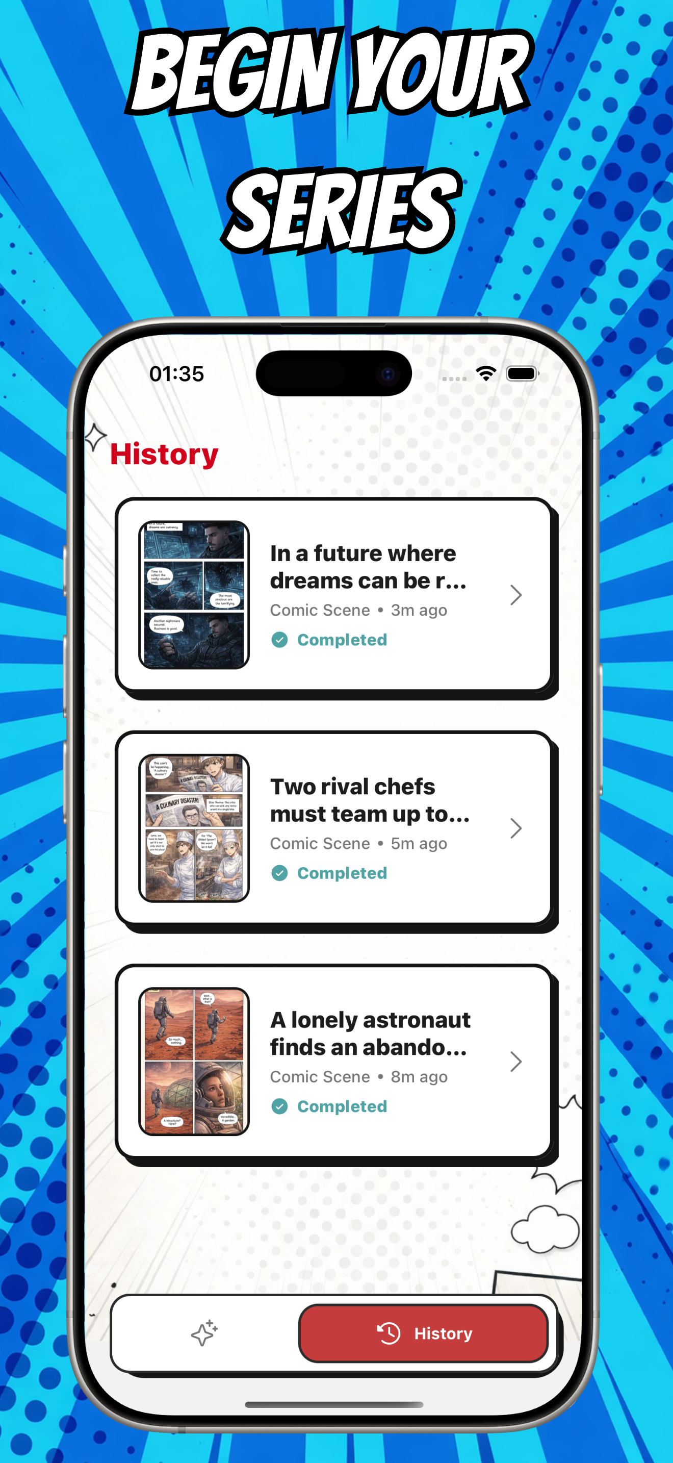 VEX: Comic Maker Manga, Manhwa