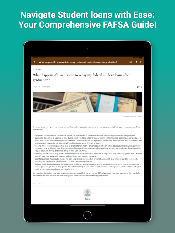 Screenshot #5 pour FAFSA Student Loan Guide 2024