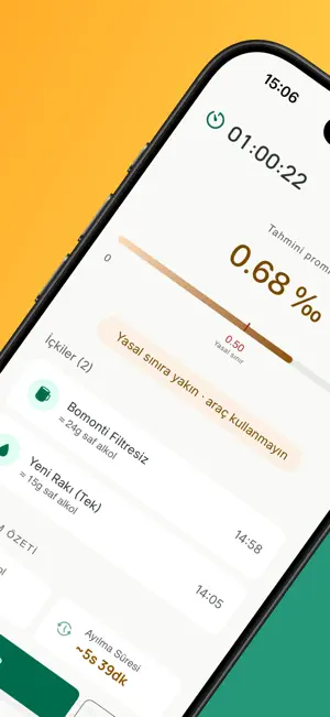 PromilMeter: BAC Tracker screenshot 2