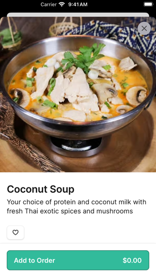 Thai E-San To Go iPhone screenshot 3 - Food & Drink app