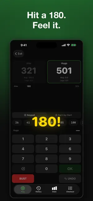 Darts Tracker - Score & Stats screenshot 2