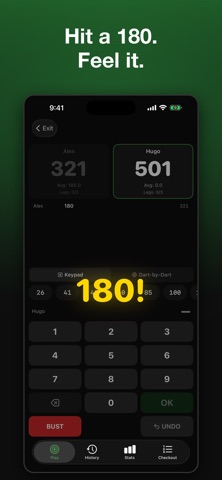 Darts Tracker - Score & Stats Screenshot 2 of 8