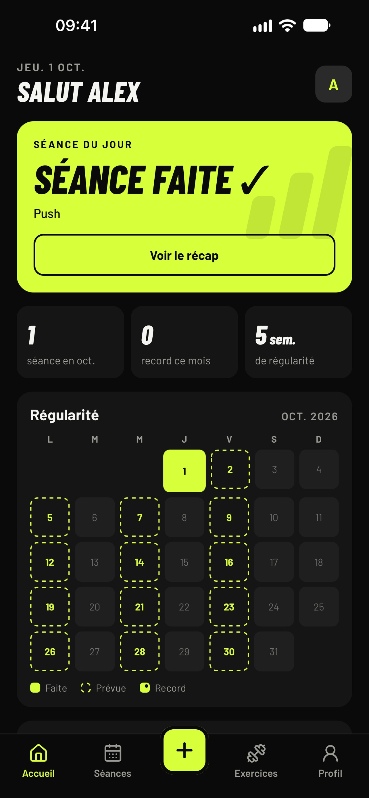 Screenshot 2 of Surcharge : carnet de muscu