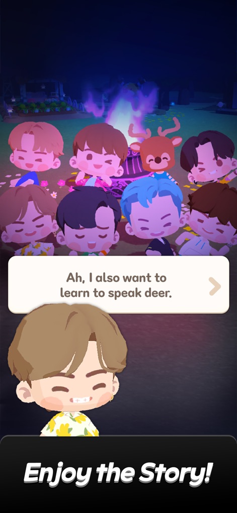 BTS Island: In the SEOM Puzzle - Experience the heartwarming narrative unfold as BTS members engage in 'campfire conversations' and reveal their 'individual dialogues' throughout their island adventures.