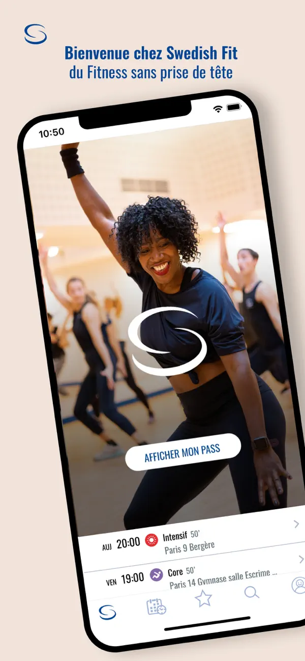 Screenshot #1 pour Swedish Fit - Gym Suédoise