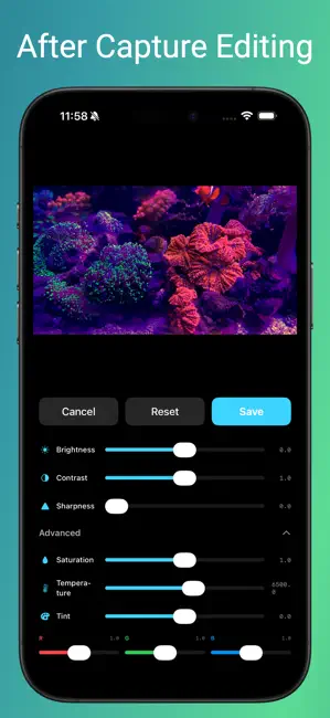 ReefLens: Reef & Scuba Camera screenshot 4