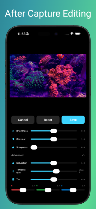 ReefLens: Reef & Scuba Camera Screenshot 4 of 10