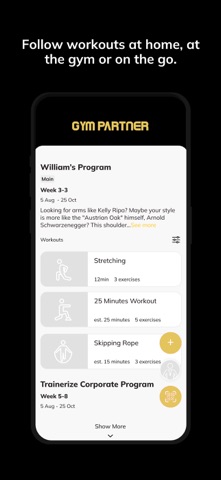 Gym Partner: Training Screenshot 3 of 6