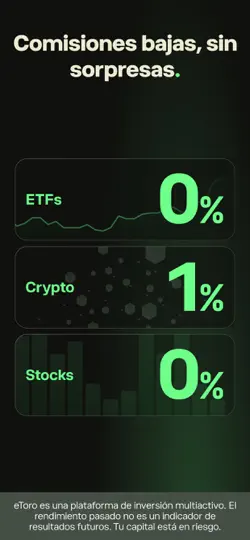 Captura de pantalla de EToro: Trading E Inversión en iPhone 3