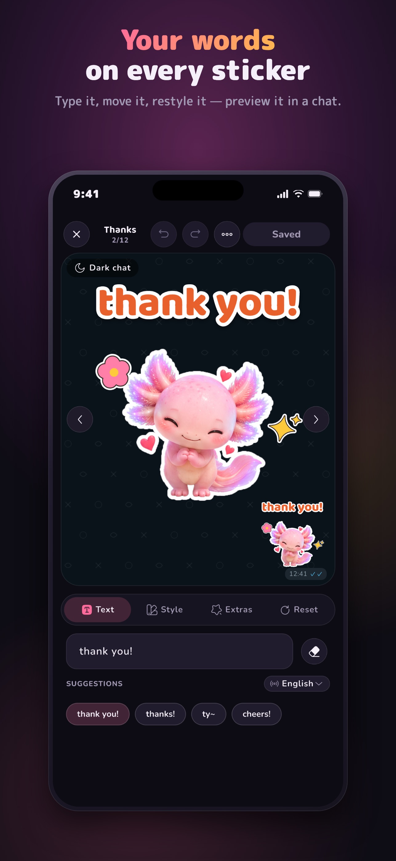 Screenshot 5 of Mojly: AI Sticker Maker