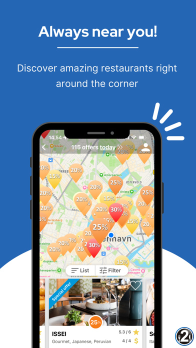 R2N - Discount on Restaurants Screenshot