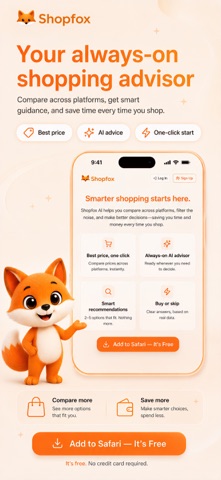 ShopFox Legacy iPhone screenshot