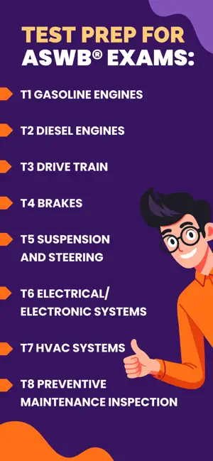 ASE T Series Exam Prep 2026 screenshot 1