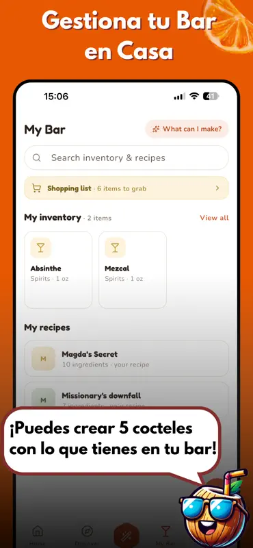 Cocktail Recipes : Bartender screenshot 3 of 9