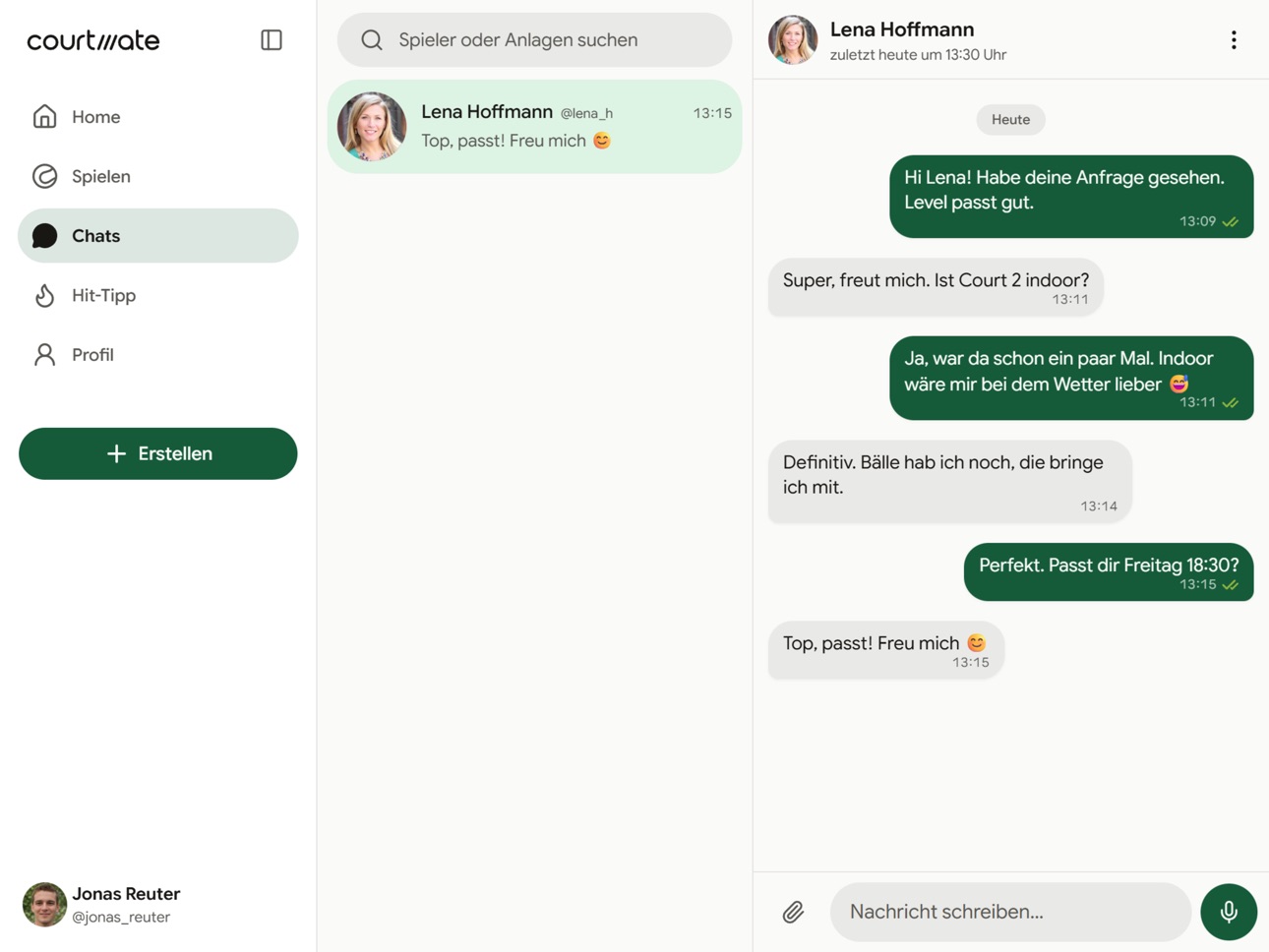 Screenshot 8 of Courtmate - Tennis & Padel