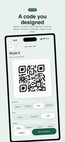 Quadrille: QR Scanner & Maker Screenshot 1 of 6