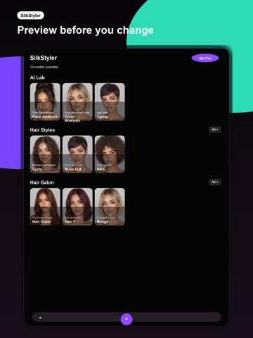 SilkStyler Hair Try-On
