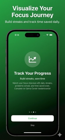 BrainGate: Focus Math Blocker iPhone screenshot