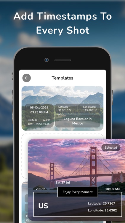 MapStamp - GPS Map Camera screenshot-6