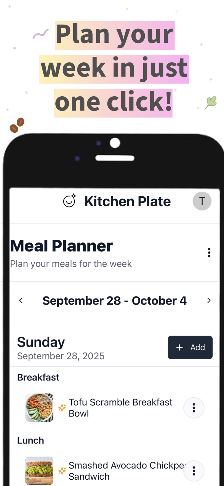Kitchen Plate: Recipe Keeper iphone screenshot 5