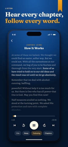 AA Big Book: Read & Listen Screenshot 1 of 8