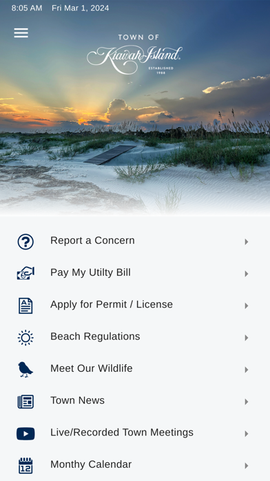 Screenshot #1 pour Town of Kiawah Island