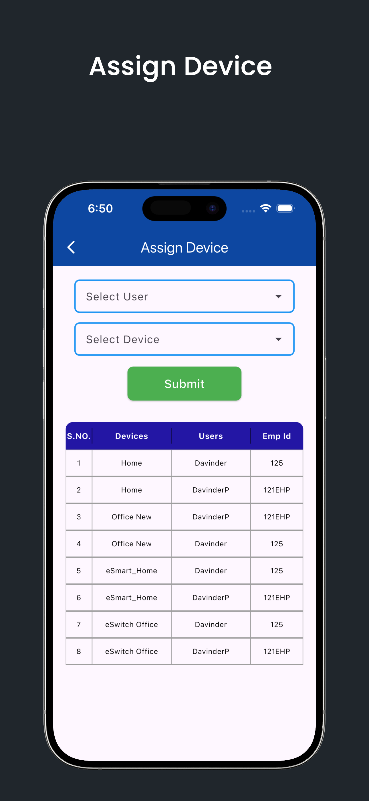 eHover Admin