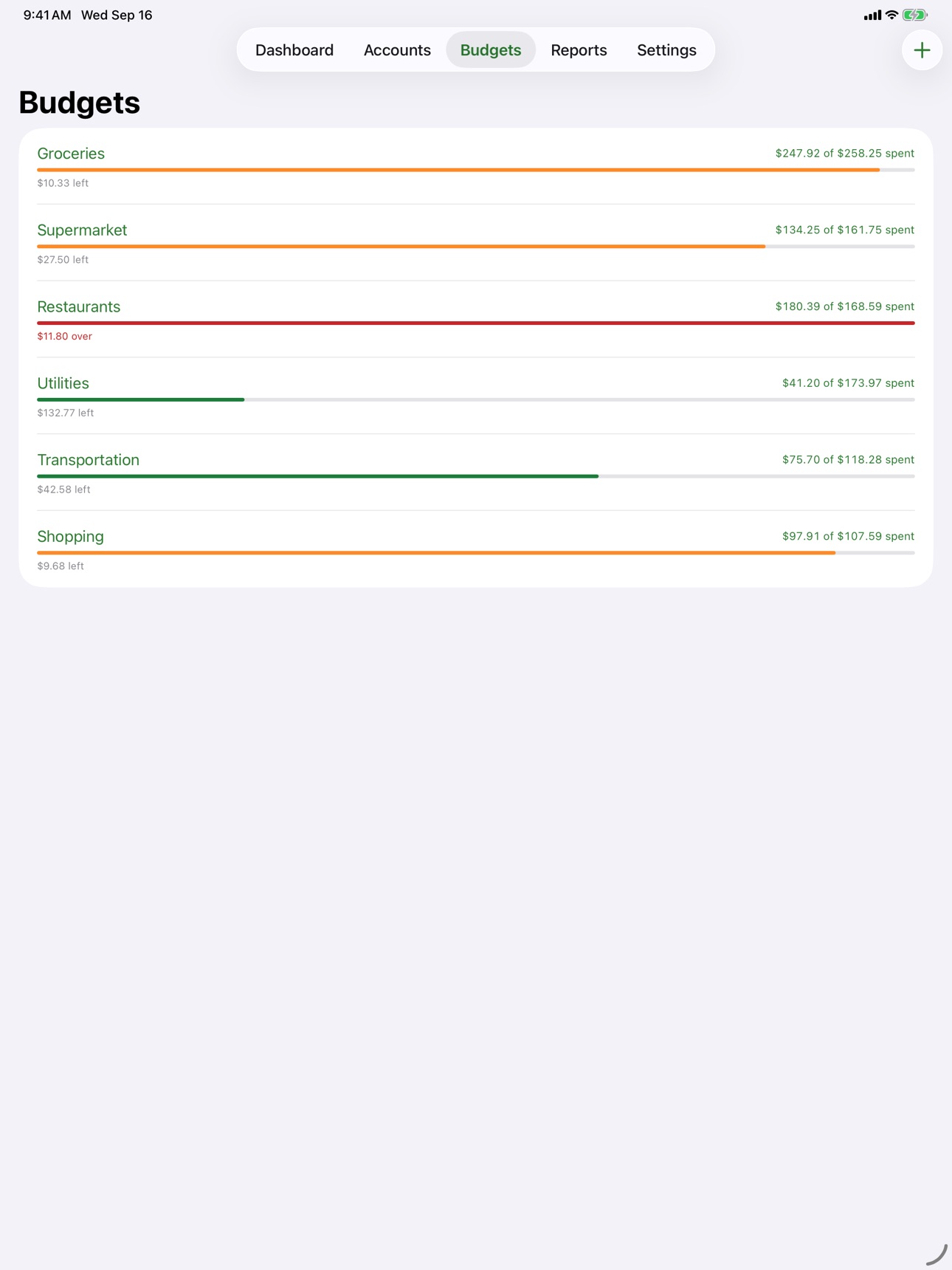 Screenshot 9 of Register: Checkbook & Budget