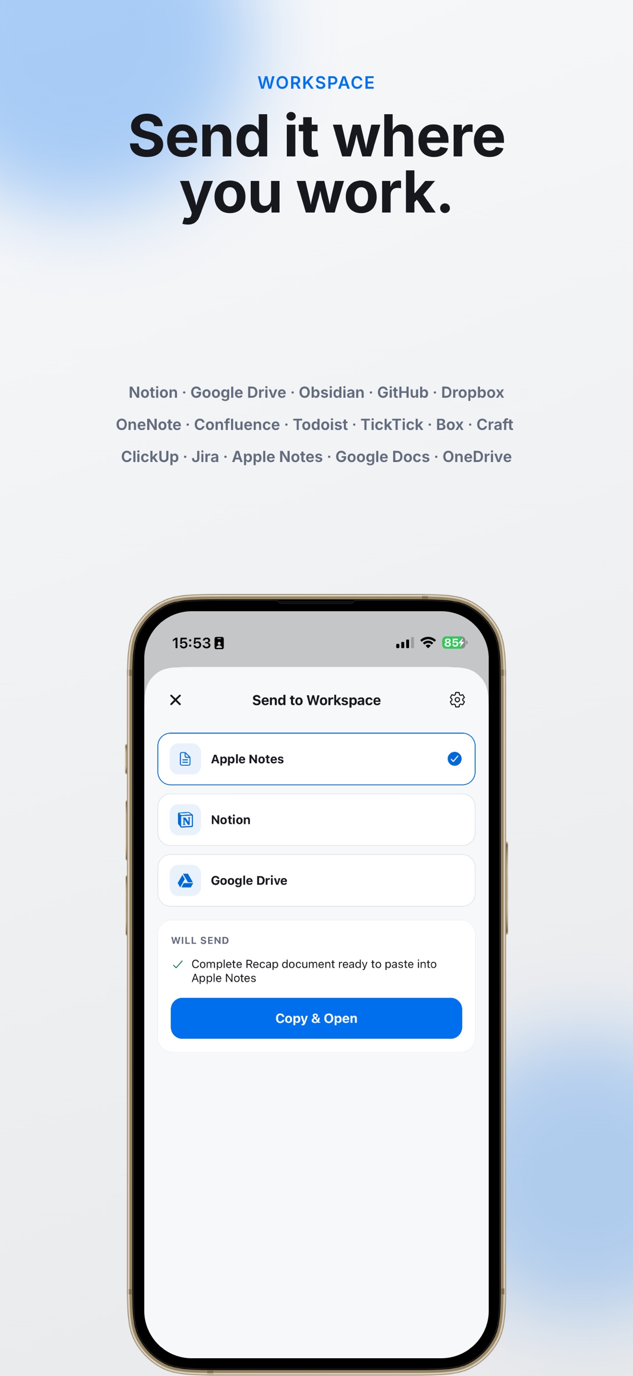 Screenshot 4 of Recap: Save, Plan & Learn