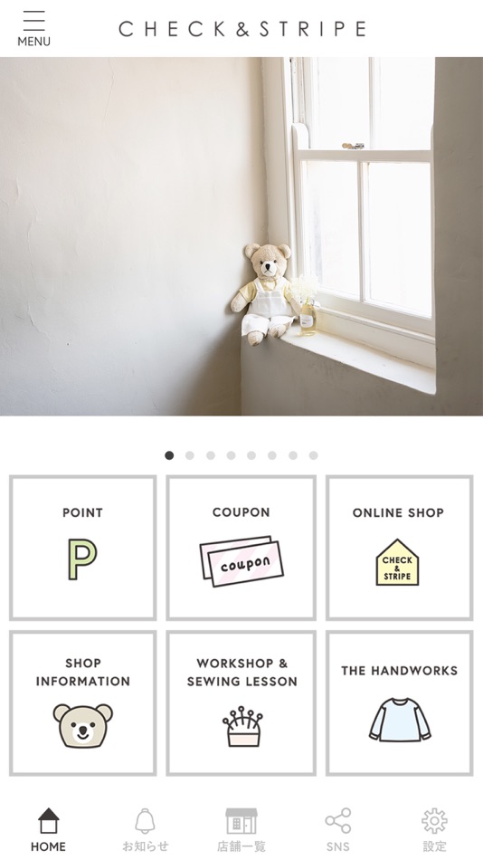 #2. CHECK&STRIPE 公式アプリ (iOS) 由: LABRO&CO