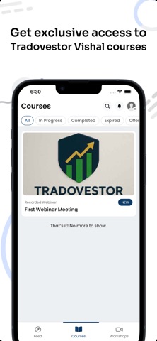Tradovestor screenshot
