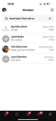 Spa Elite: App Screenshot 7 of 7