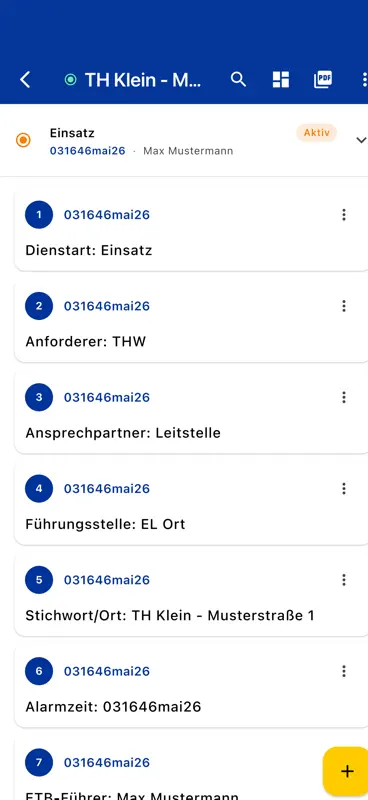 Einsatztagebuch screenshot 7 of 10