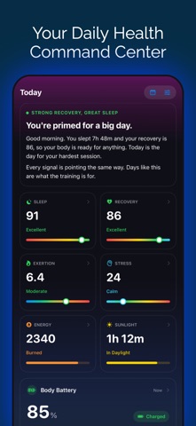 Fit Rest: Sleep & Heart Rate iPhone screenshot